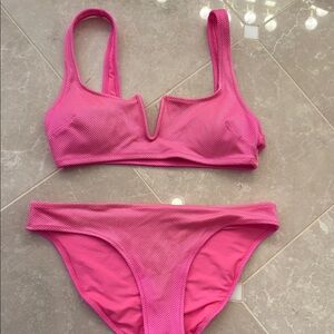 Aerie Pink Bikini Set